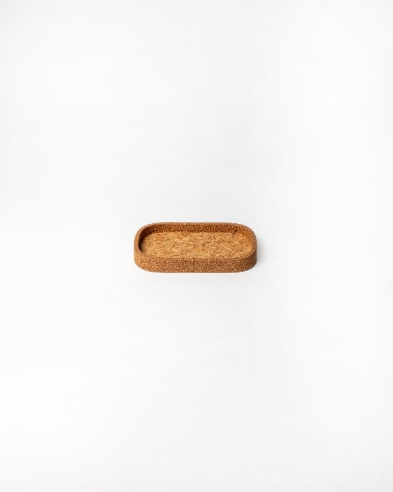Plump Rectangular Small Cork Tray