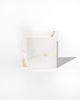 012 Evara Arc Wide Pinched Marble Vase