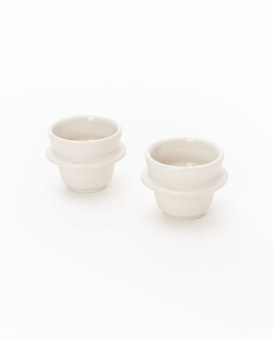 Orbit 90ml Espresso Cup Nude (Set of 2) - Gift Set