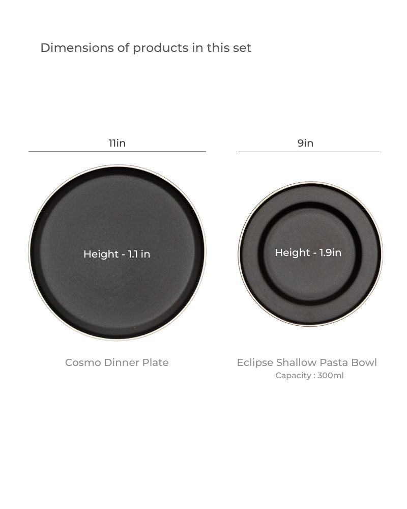 Dip and Crisps Snack Plate Set