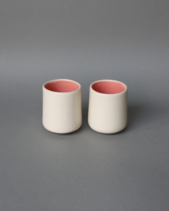 Snuggle 200ml Tea Cup Pink (Set of 2) - Gift Set