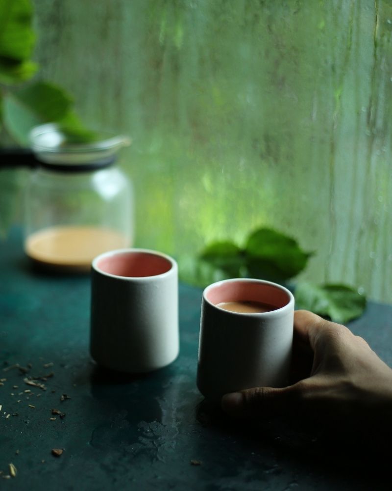 Snuggle 200ml Tea Cup Pink (Set of 2) - Gift Set