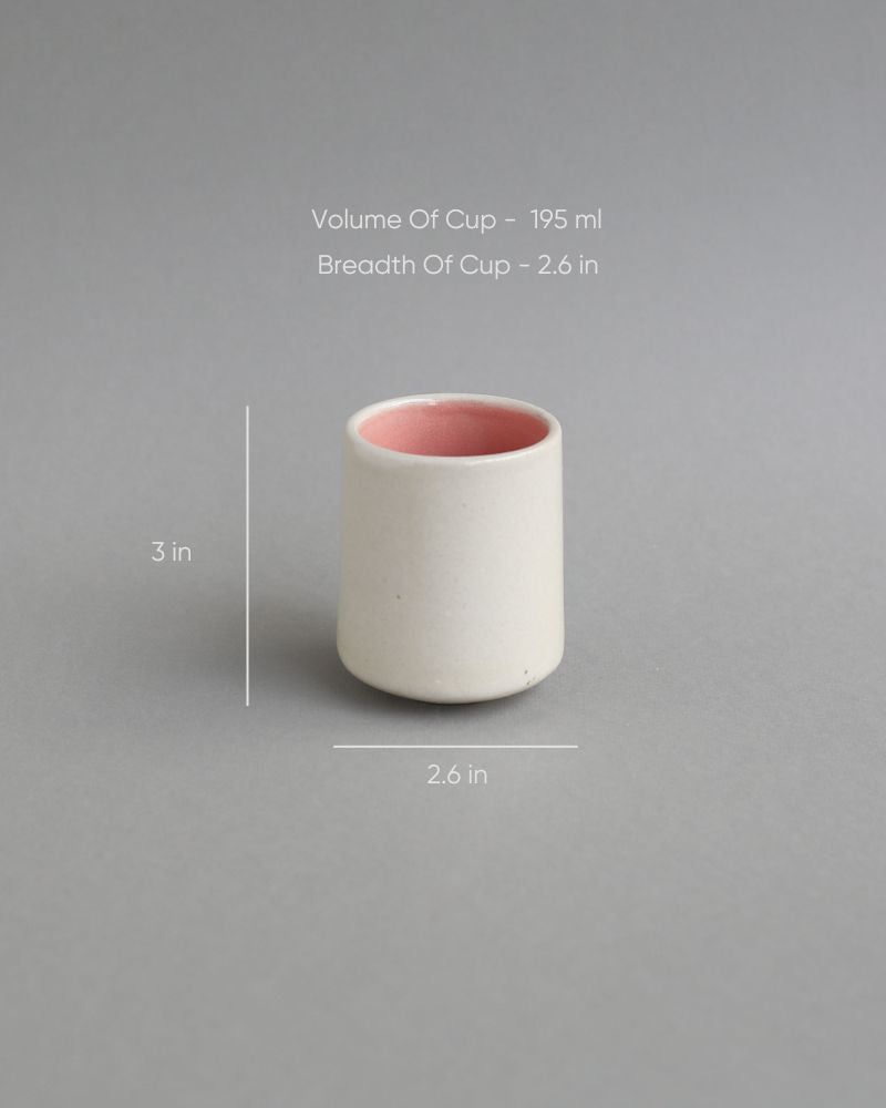 Snuggle 200ml Tea Cup Pink (Set of 2) - Gift Set