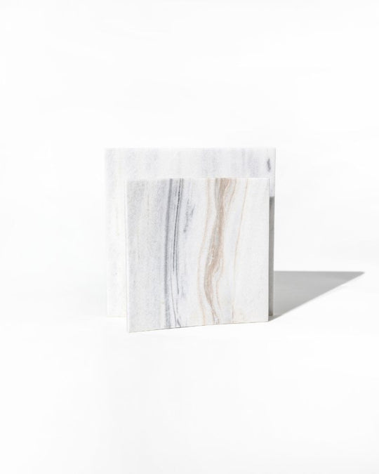 016 Covo Arc Wide Pinched Marble Vase