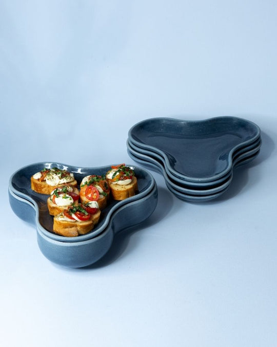 Triad Pasta Bowl with Lid Pacific Blue