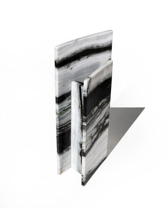 021 Solstice Arc Tall Marble Vase