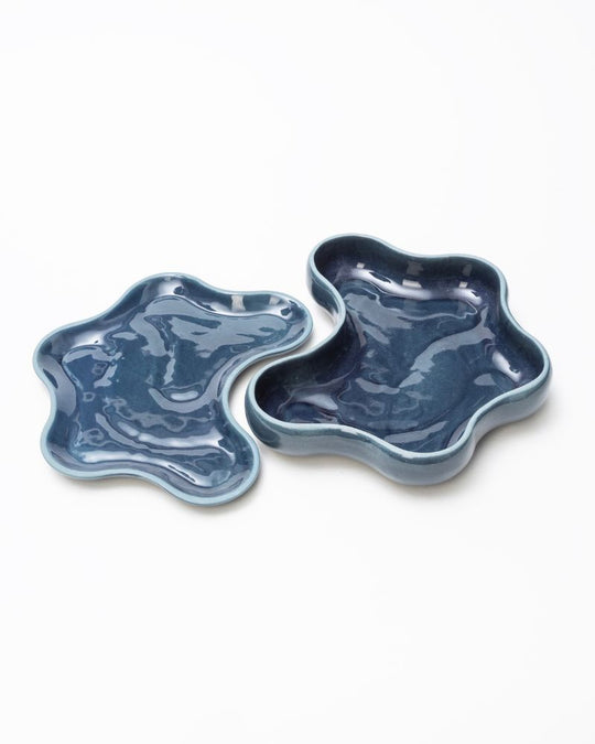 Penta 1600ml Serving Bowl with Lid Midnight Blue