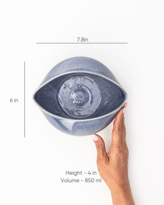 Small Whirl 730ml Bowl Stormy Blue