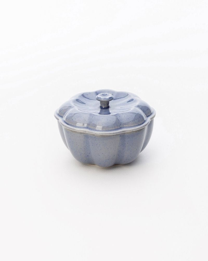 Baby Margo 495ml Serving bowl with lid Stormy Blue