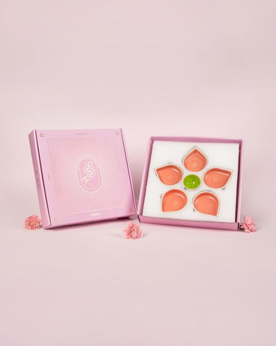 Jasmine Table Setting Pink (6 Pieces)