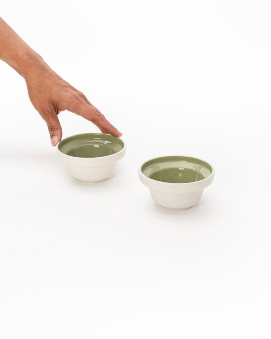 Eclipse 70 ml Dip Bowl Sage Green (Set of 2)