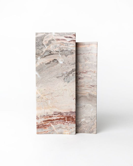 030 Rosso Arc Marble Tissue Box