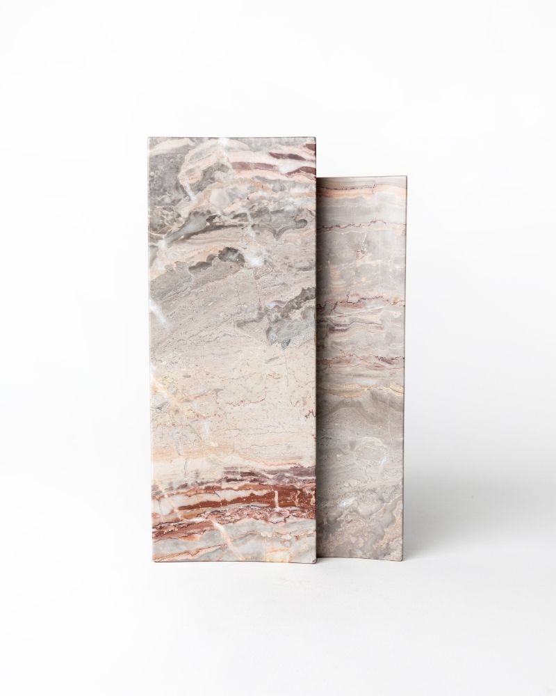 030 Rosso Arc Marble Tissue Box