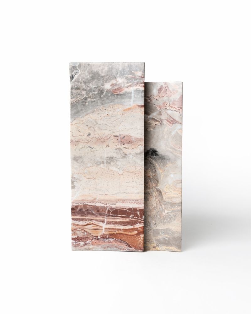 032 Rosso Arc Marble Tissue Box