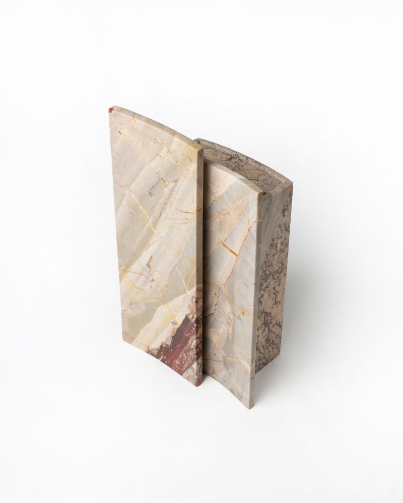 036 Ombros Arc Marble Tissue Box