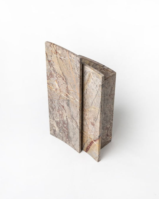 038 Ombros Arc Marble Tissue Box