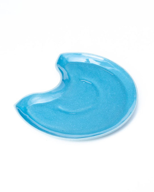 Crescent Platter Pacific Blue