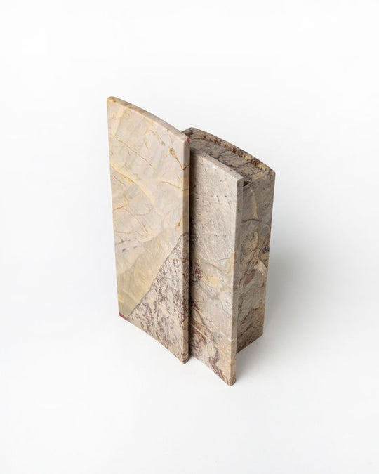 039 Ombros Arc Marble Tissue Box