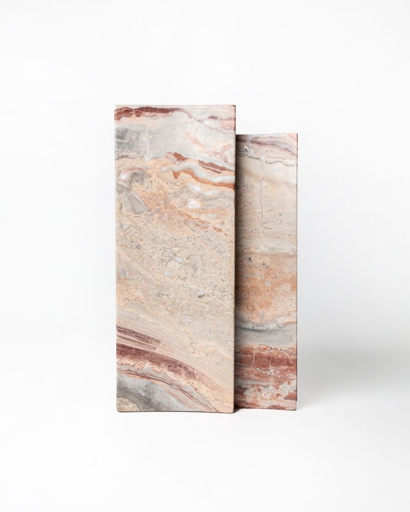 042 Ombros Arc Marble Tissue Box