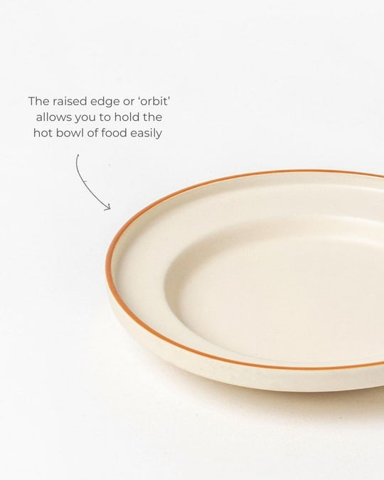 Eclipse 300ml Pasta Bowl Warm Brown