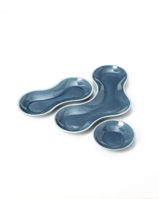 Pivot Platter Set Midnight Blue