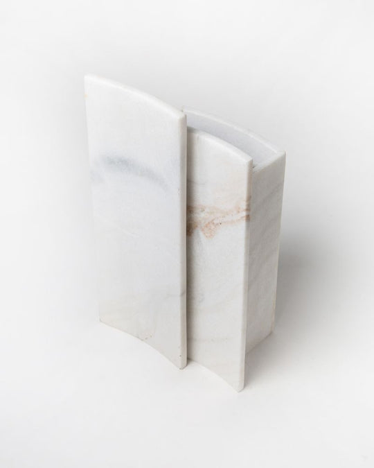 055 Evara Arc Marble Tissue Box