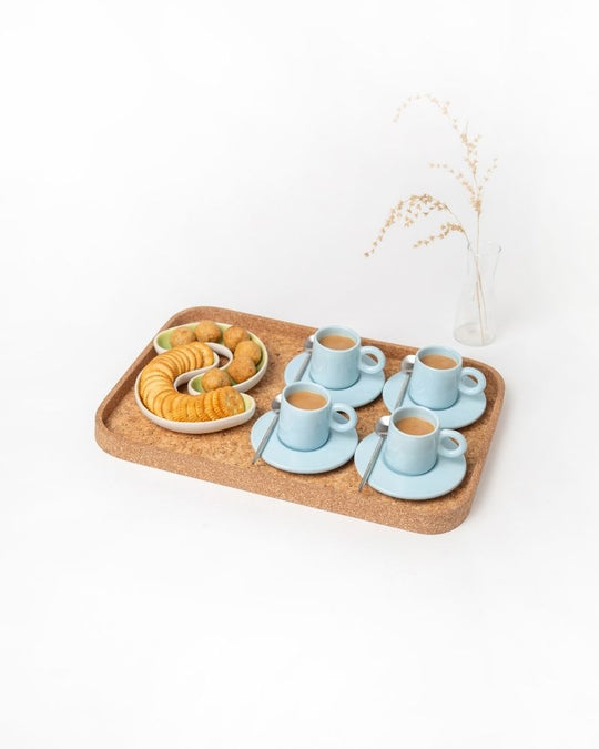 The 4pm Chai Snack Plate Set