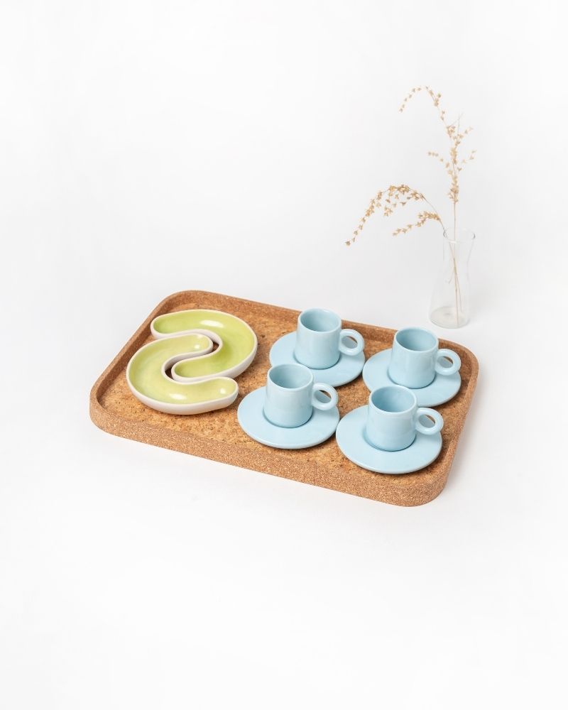 The 4pm Chai Snack Plate Set