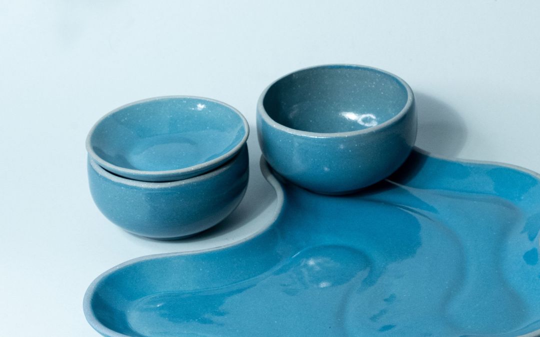 Mojo Coffee Cup and Saucer Set Melon (350 ml) (Set of 2 cups and saucers)