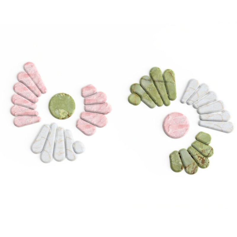 PINK ONYX - GREEN ONYX - WHITE ONYX