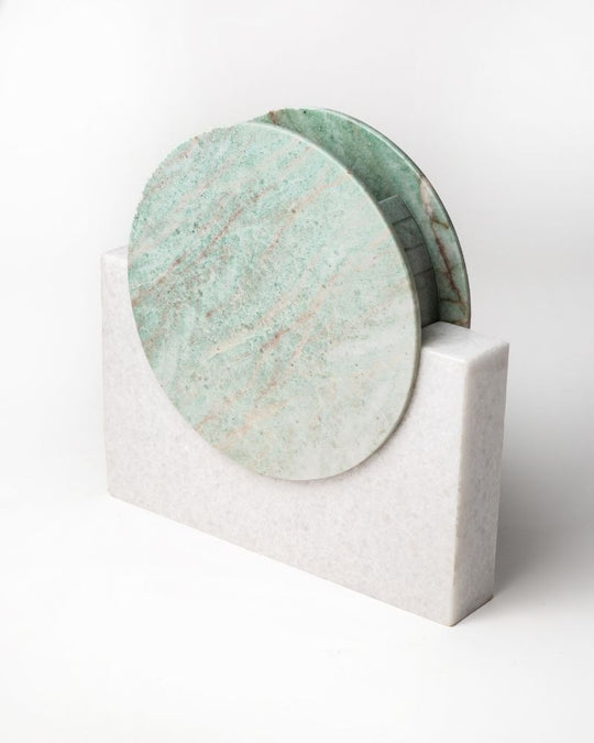 Big Horizon Vase Fusion Green Onyx