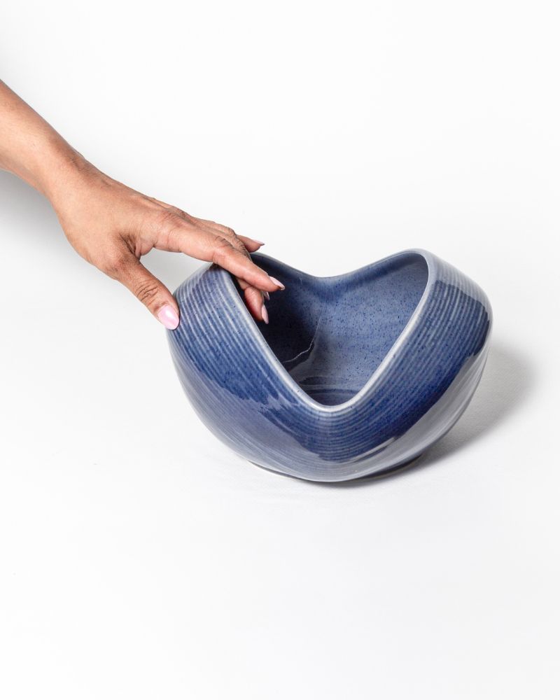 Big Whirl 2400ml Serving Bowl Stormy Blue