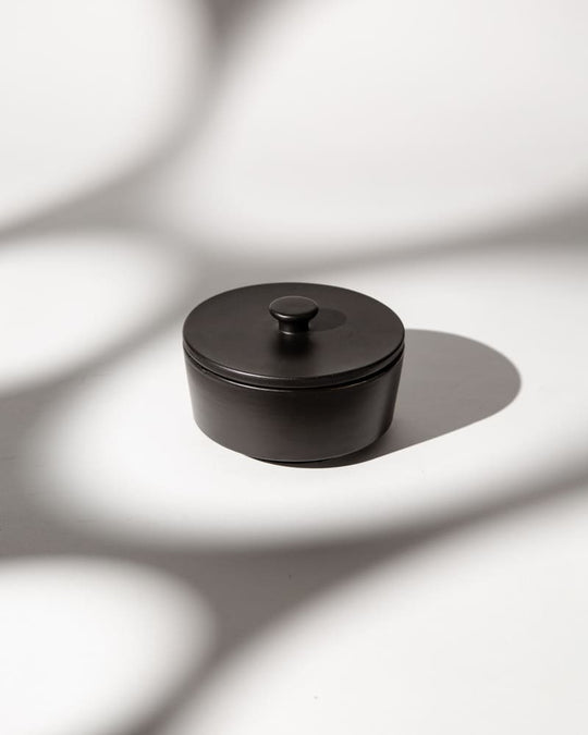 Luna 660ml Soup Bowl with Lid Matt Black