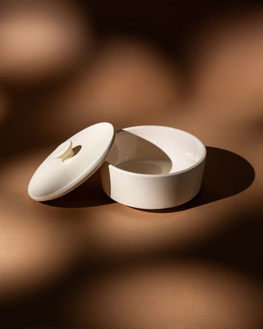Luna 660ml Soup Bowl with Lid Nude