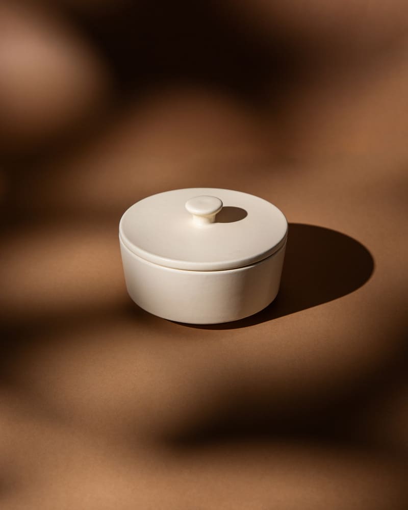 Luna 660ml Soup Bowl with Lid Nude