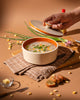 Luna 660ml Soup Bowl with Lid Warm Brown