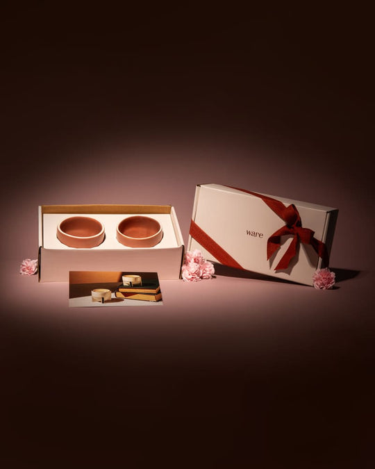 Pod 90ml Espresso Cup Matt Tan (Set of 2) - Gift Set