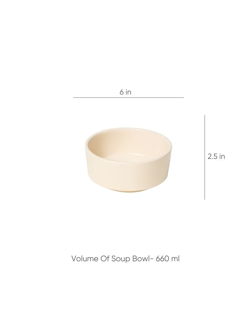 Luna 660ml Soup Bowl with Lid Nude