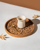 Fuse Round Pepper Cork Tray