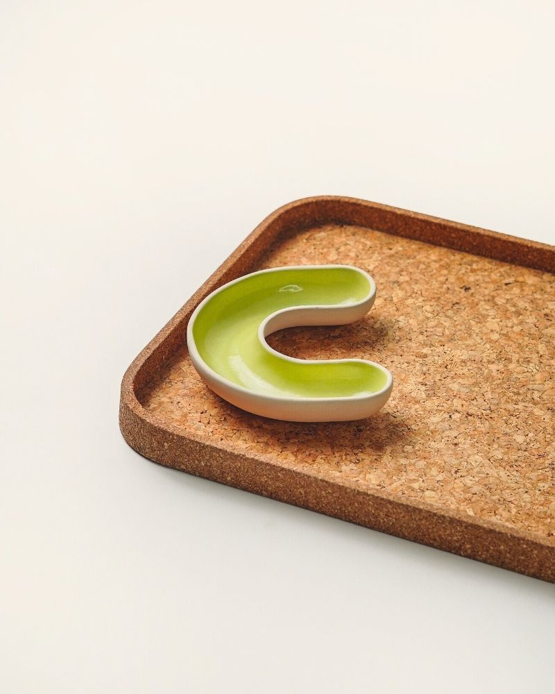 Plump Rectangular Large Cork Tray