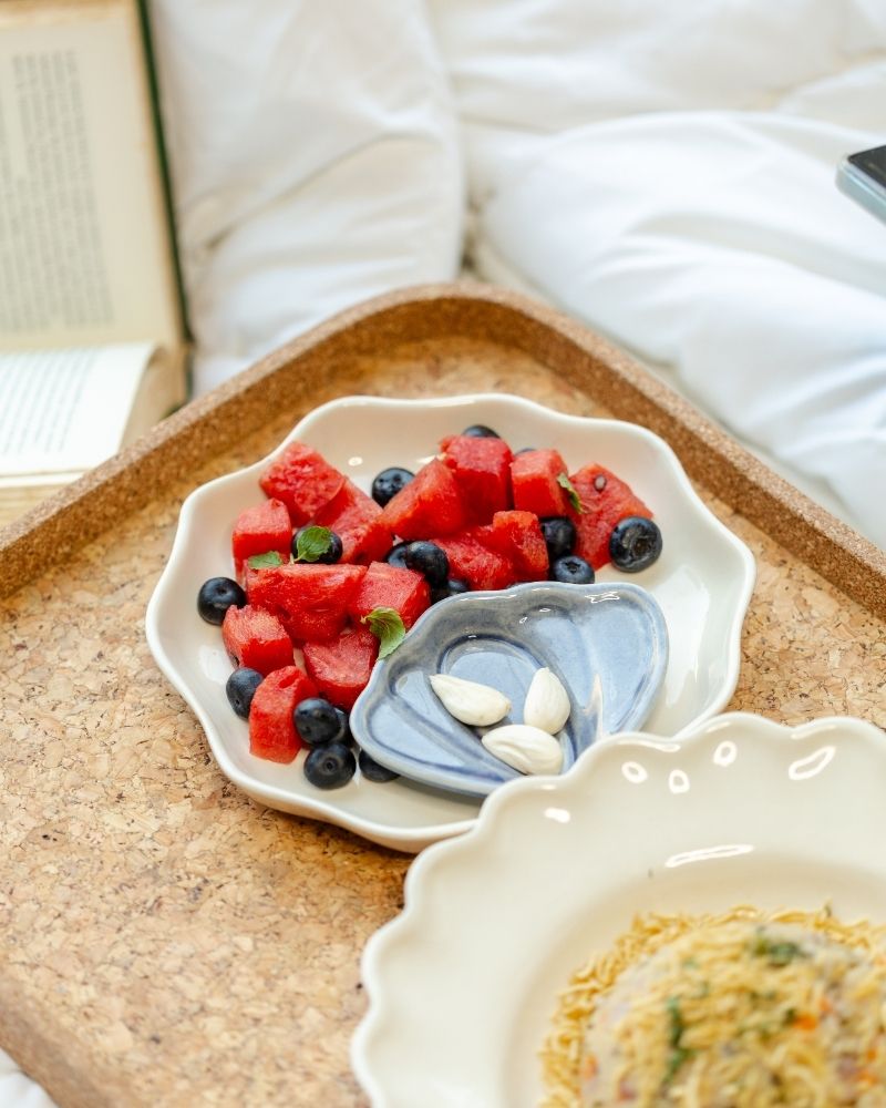 Plump Rectangular Medium Cork Tray