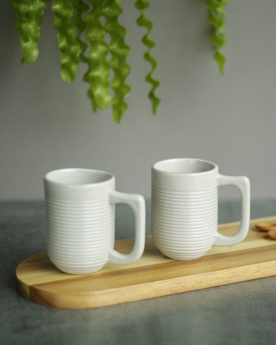 Ripple 190ml Tea Cup Stormy Blue (Set of 2) - Gift Set