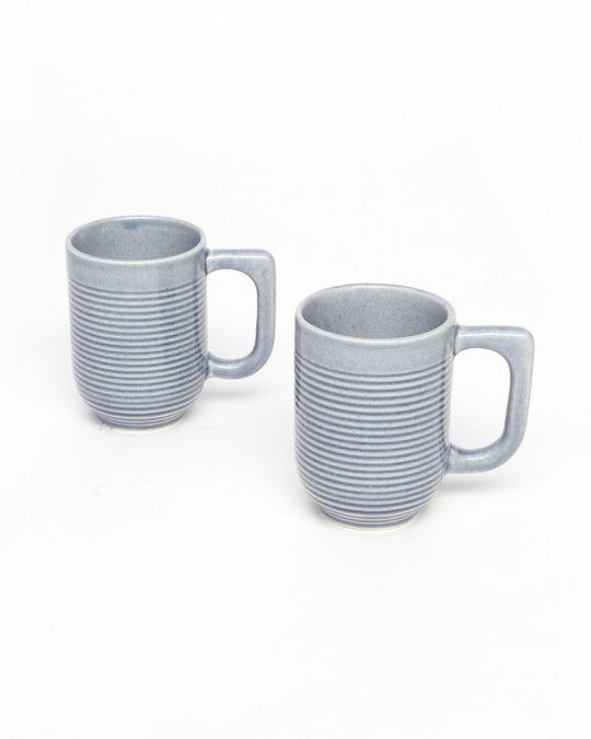 Ripple 190ml Tea Cup Stormy Blue (Set of 2) - Gift Set