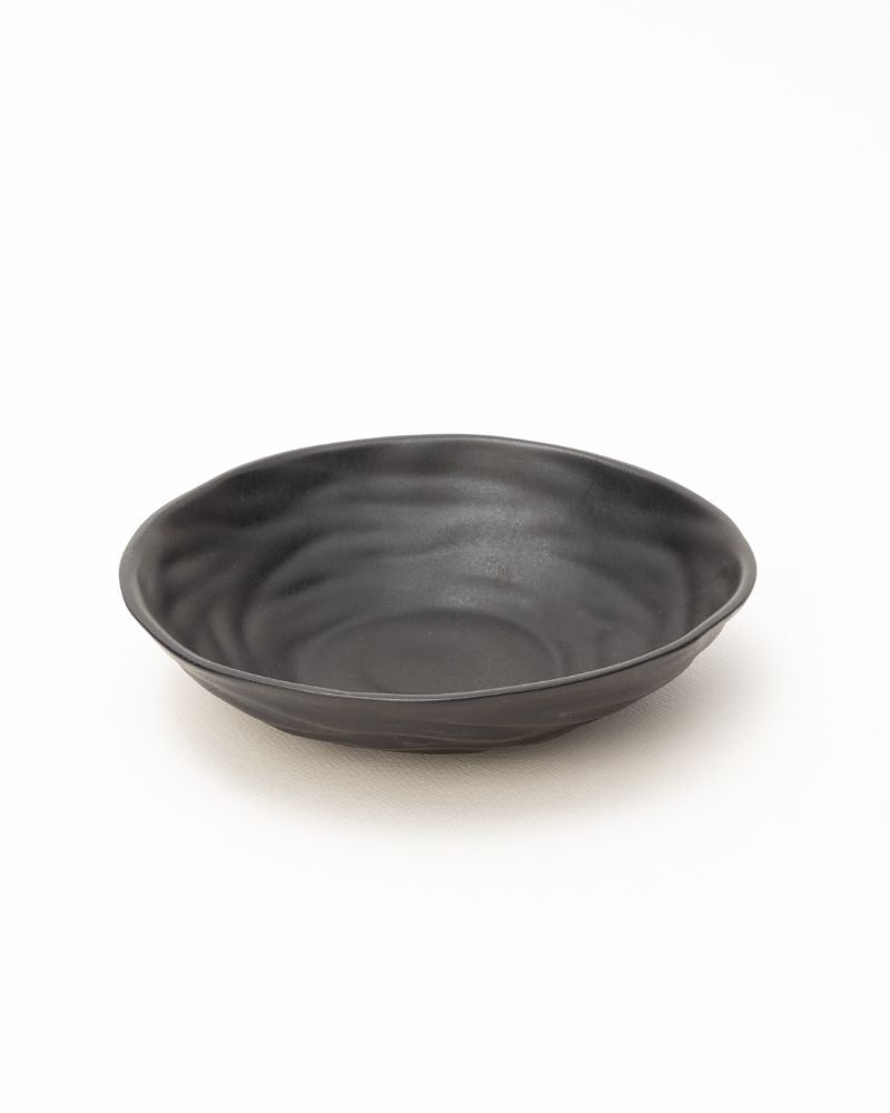 Wave 725ml Salad Bowl Matt Black