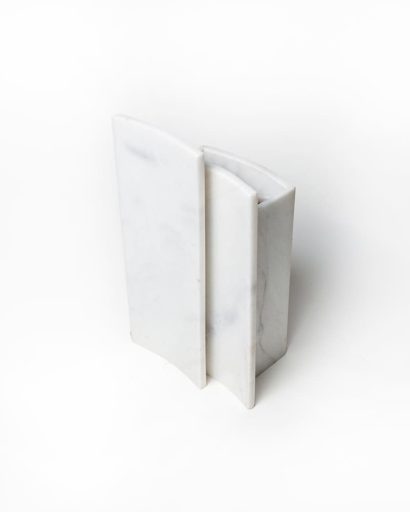 057 Evara Arc Marble Tissue Box