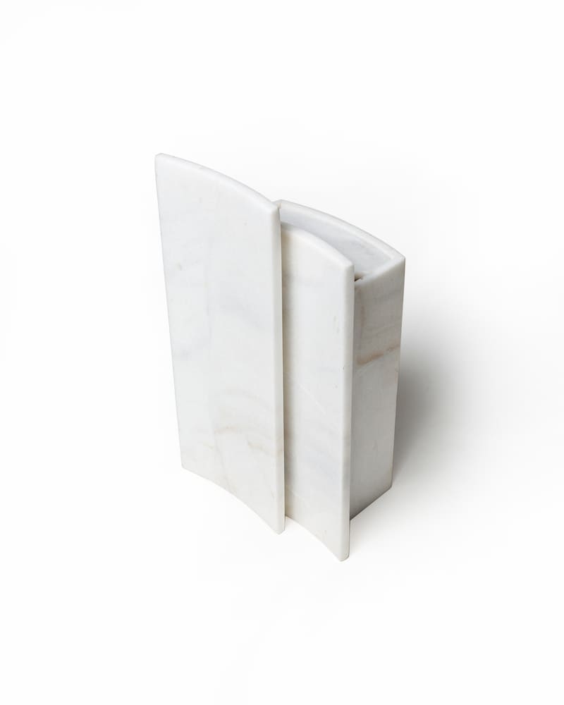 058 Evara Arc Marble Tissue Box