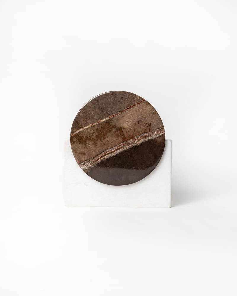 001 Callisto Small Horizon Marble Vase