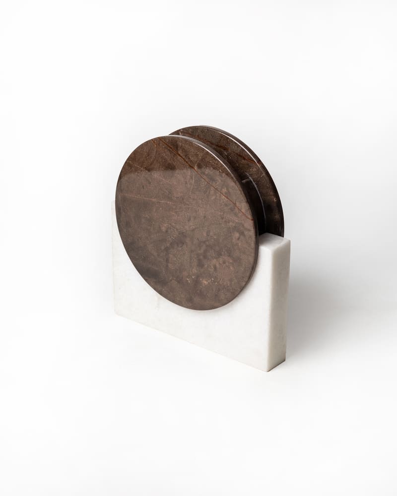003 Callisto Small Horizon Marble Vase