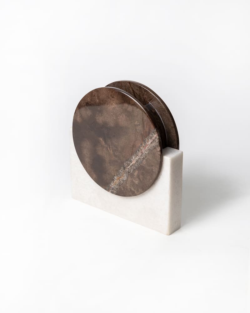004 Callisto Small Horizon Marble Vase
