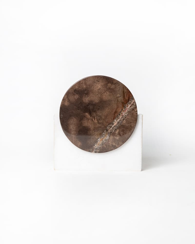 004 Callisto Small Horizon Marble Vase